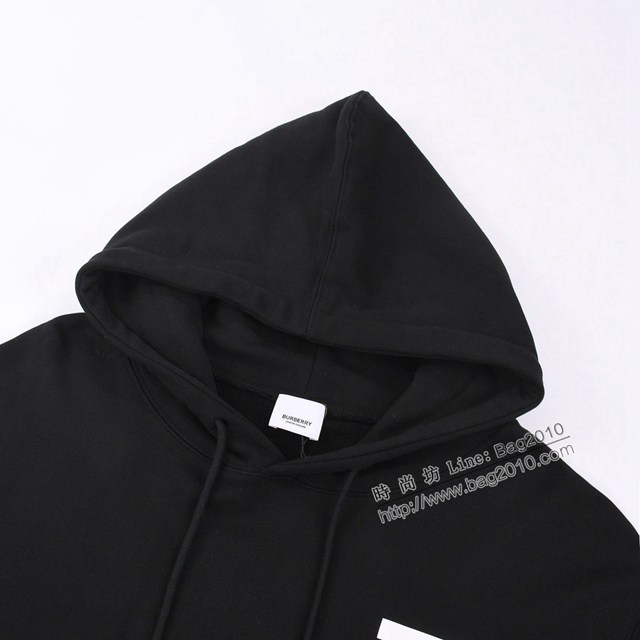 Burberry專櫃巴寶莉2023FW新款立體印花連帽衛衣 男女同款 tzy3165
